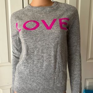 Philosophy 100% Cashmere “Love” Sweater – Size Extra Small